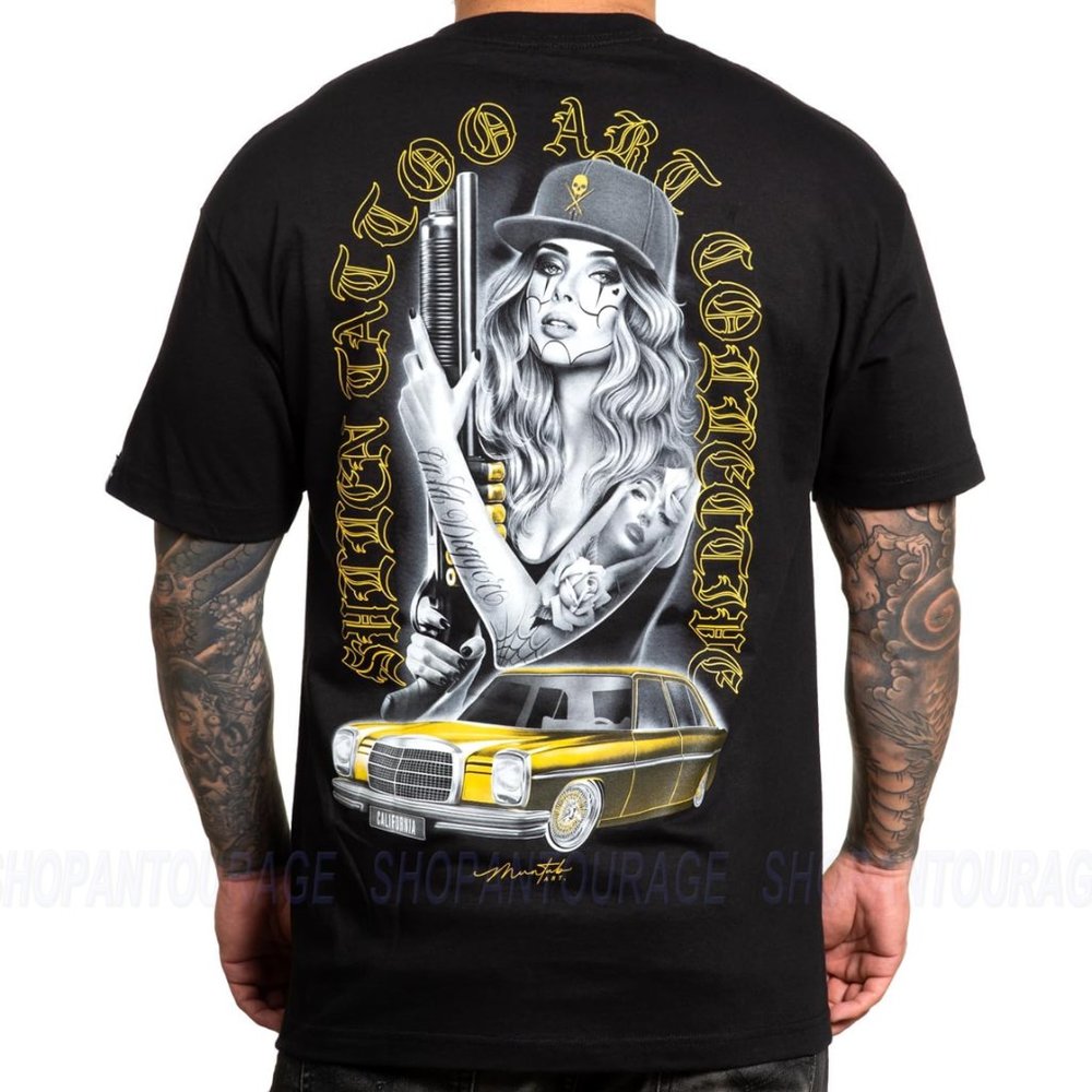 Sullen Art Collective Golden Eyes Standard SCM5467 Short Sleeve Men`s T-shirt